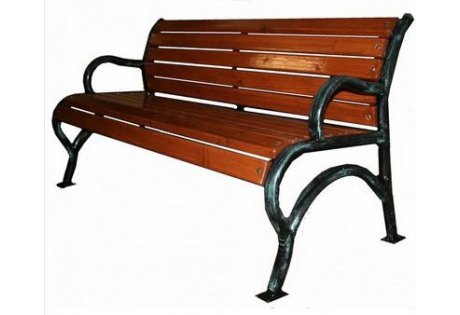 Антивандальная скамейка садово-парковая ССП 8 - купить у производителя