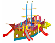Детский игровой комплекс «Корабль» - купить у производителя