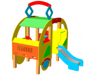Детский игровой комплекс «Трамвай» - купить у производителя
